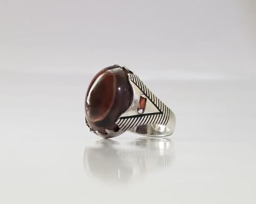 خاتم عقيق سليماني يماني