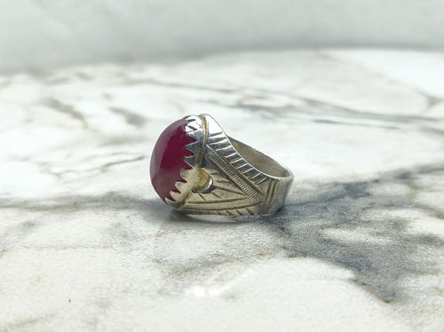 خاتم ياقوت ايراني