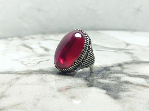 خاتم ياقوت ايراني راهي جدا