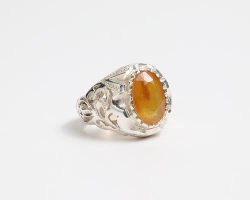 خاتم زفير افريقي اصفر