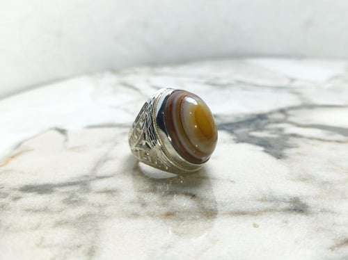 خاتم عقيق سليماني يماني