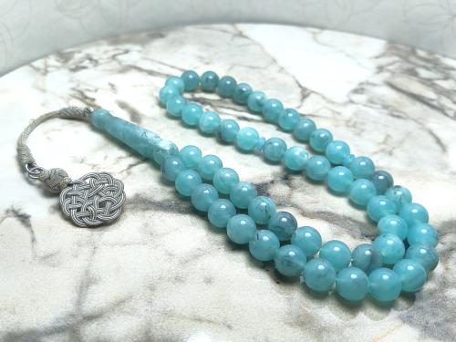 سبحة بكلايت تركوازي طرابزونة