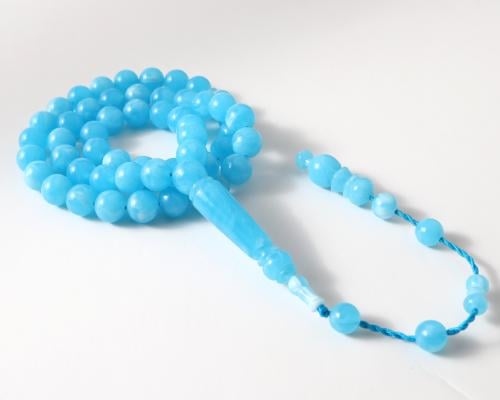 سبحة بكلايت سماوي ثلجي