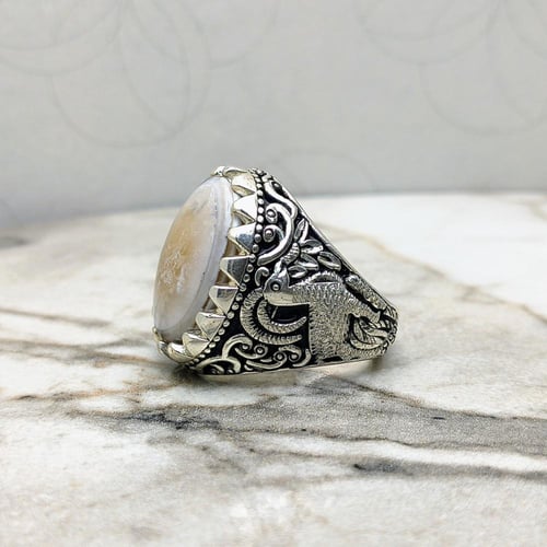 خاتم عقيق سليماني يماني