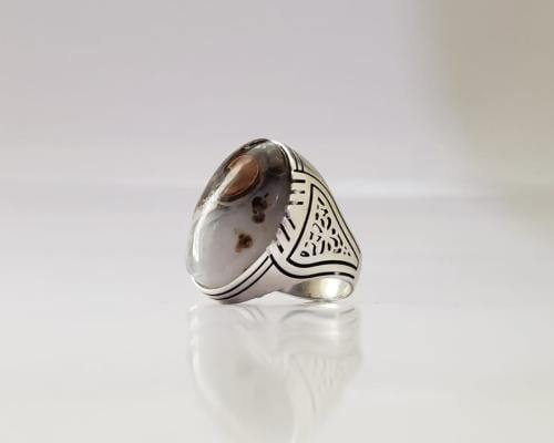 خاتم عقيق يماني داوودي