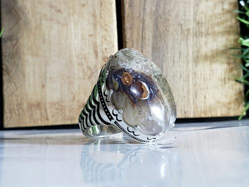 خاتم عقيق يماني مسماري