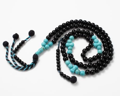 سبحة سوداء ملكية 99 خرزة