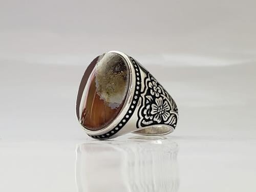 خاتم عقيق يماني خرايطي