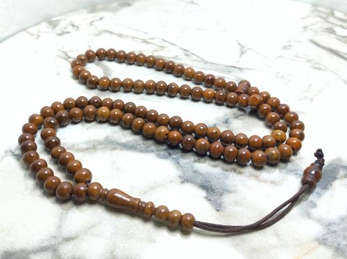 سبحة خشب الكوك 99 خرزة صغيرة