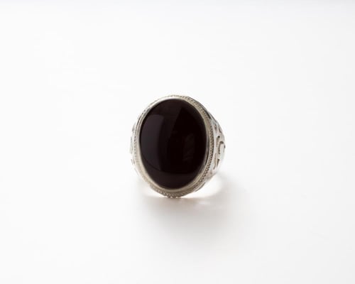 خاتم عقيق يماني كبدي نخب أول