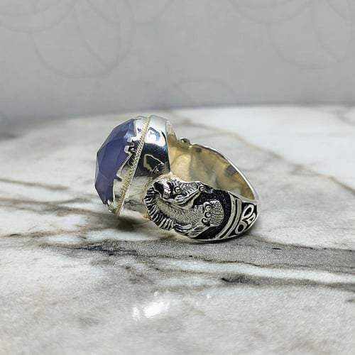 خاتم عقيق يماني سوسني مترش