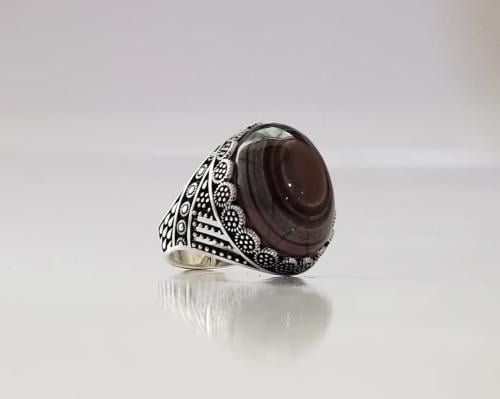 خاتم عقيق سليماني يماني