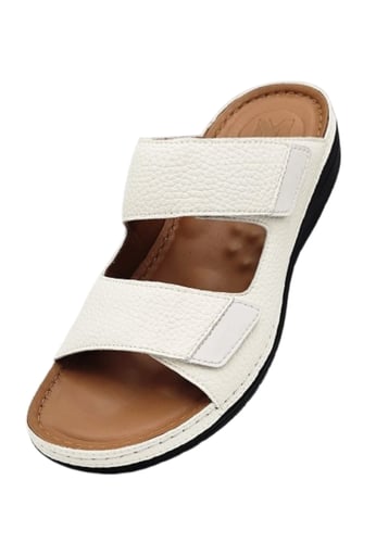 نعال إيطالي فاخر - طبي أبيض