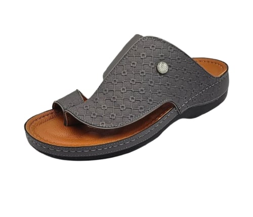 نعال خليجي إيطالي - طبي رمادي