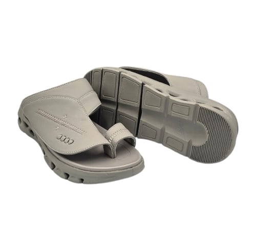 نعال خليجي فاخر - طبي رمادي