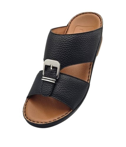 نعال إيطالي فاخر - طبي أسود