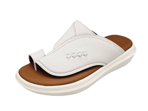 نعال إيطالي تقنية سويسري طبي - أبيض