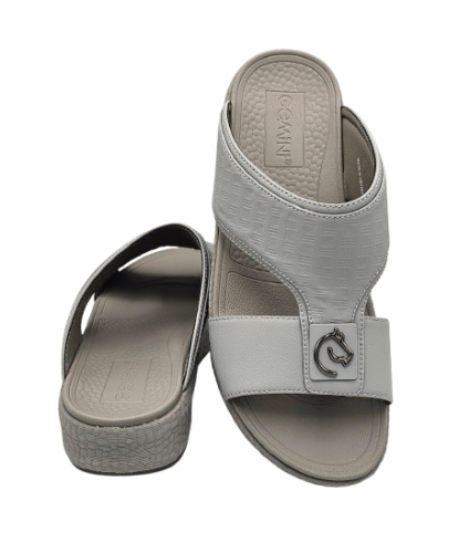 نعال خليجي فاخر - طبي رمادي