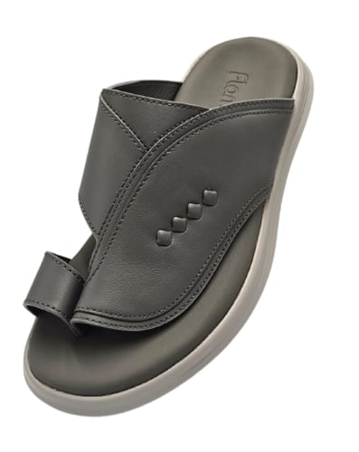 نعال إيطالي تقنية سويسري طبي - رصاص غامق