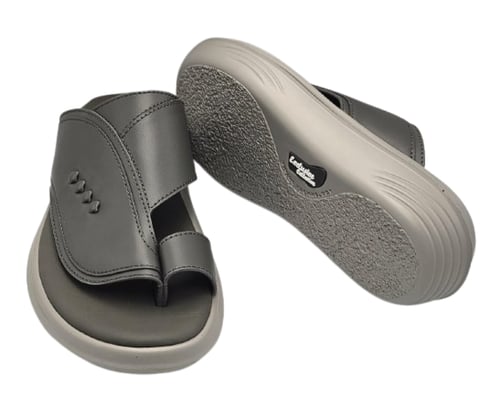 نعال إيطالي تقنية سويسري طبي - رصاص غامق