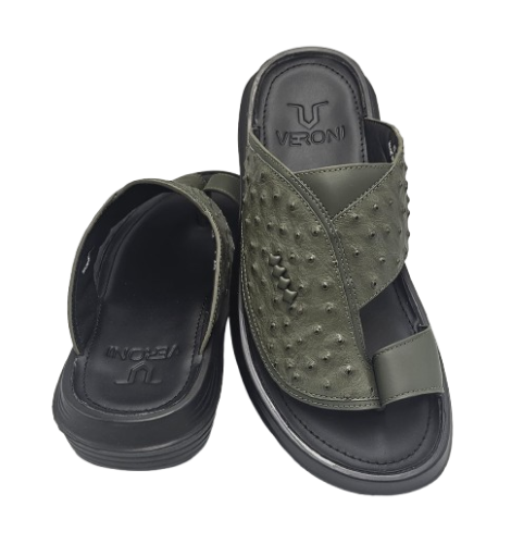 نعال إيطالي تقنية سويسري طبي - زيتي طبعة النعام