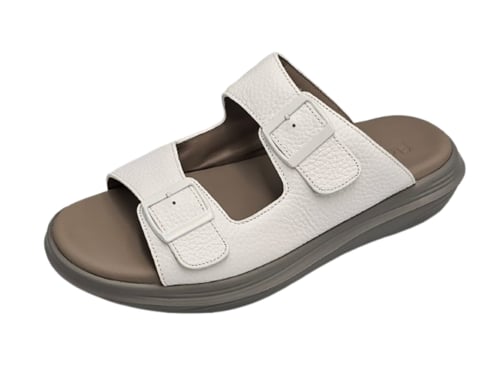 نعال إيطالي تقنية سويسري طبي - أبيض