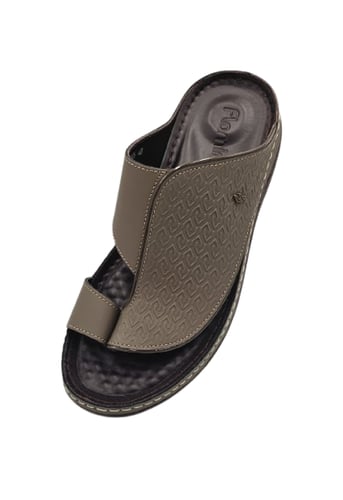 نعال إيطالي فاخر - طبي بيج غامق