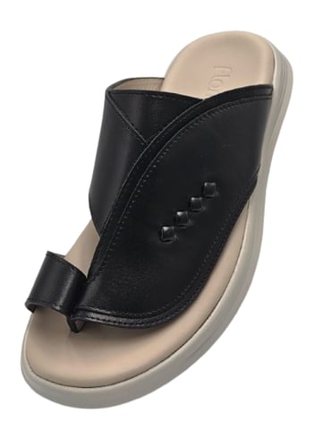 نعال إيطالي تقنية سويسري طبي - أسود