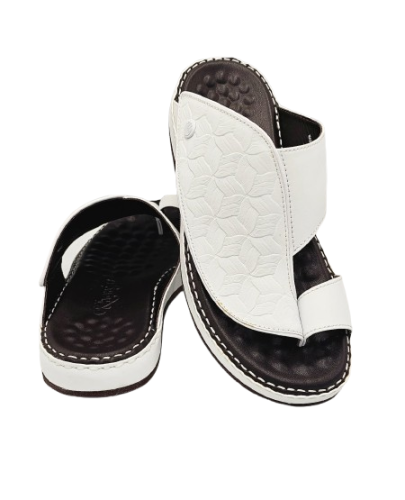 نعال إيطالي فاخر طبي - أبيض