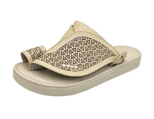 نعل شرقي طبي طبعة ليزر - اوف وايت