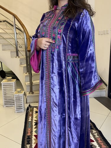 جلابيه مخمل فرنسي ناعم