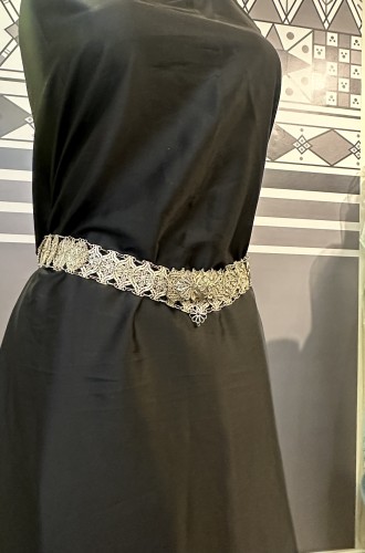 حزام بديل الفضه طويل