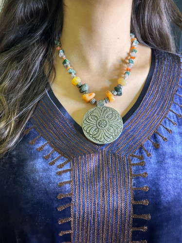 سلسال تقليدي احجار #7