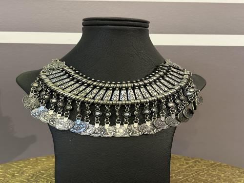 عقد بديل الفضه طويل