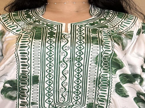 جلابيه من القطن المشجر