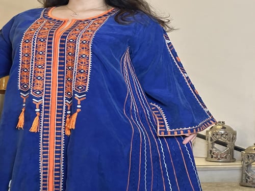 جلابيه من الحرير المغسول