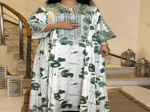 جلابيه من القطن المشجر