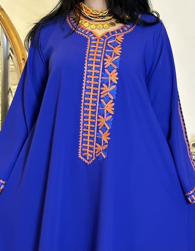 جلابيه من الكريب والحرير