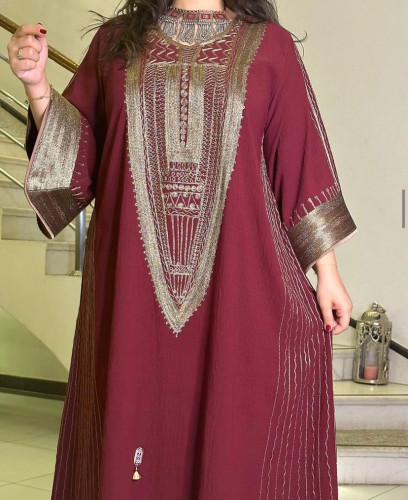 جلابية من اللينن الناعم #178