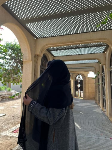 عبايه كوت من الصوف المقلم ببطانه باللون الاورانج #...