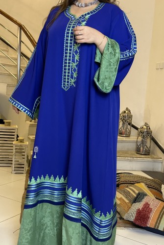 جلابيه من الكريب والحرير