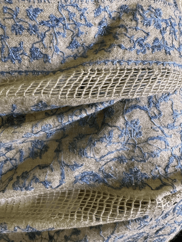 شال كشميري سماوي #39