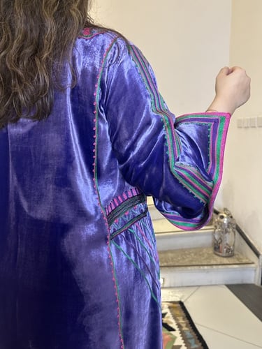 جلابيه مخمل فرنسي ناعم