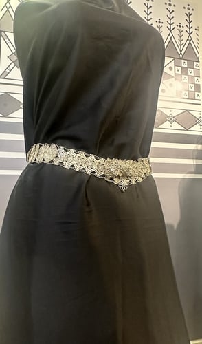 حزام بديل الفضه طويل