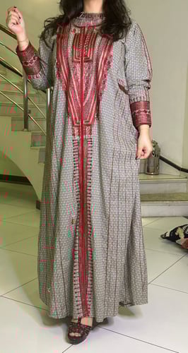 جلابية قطن مشجر #161