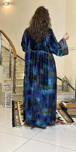 جلابيه شتويه من المخل الفرنسي المشجر الانيق #225