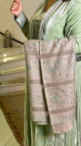 شال كشميري تفاحي #43