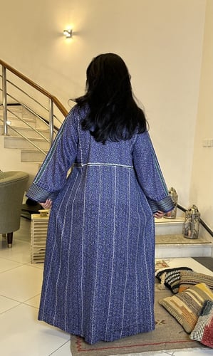 DB006. جلابيه قطن حرير مشجر