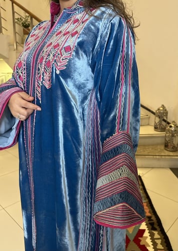 جلابيه مخمل فرنسي