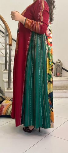 جلابية من الكريب و الحرير #169